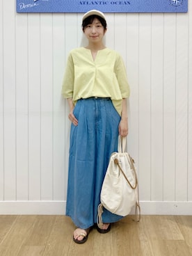yoshiさん(レディース・153cm)の夏コーディネート