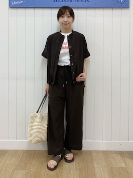 yoshiさん（レディース・153cm）の夏コーディネート