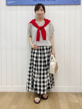 yoshiさん(レディース・153cm)の夏コーディネート