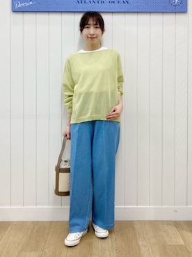 yoshiさん（レディース・153cm）の春コーディネート