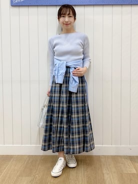 yoshiさん（レディース・153cm）の春コーディネート