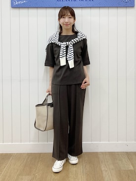yoshiさん（レディース・153cm）の夏コーディネート