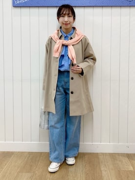 yoshiさん（レディース・153cm）の春コーディネート