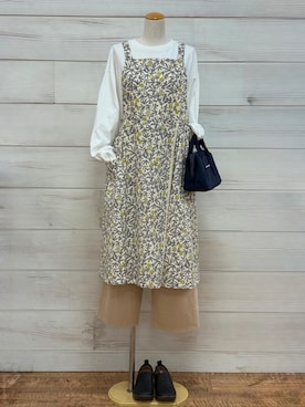 「アイテム（食器/キッチン）」を使った、idkさん（レディース・158cm）の春コーディネート