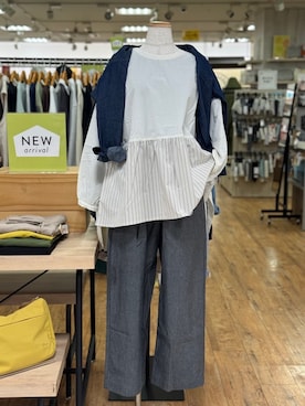 「one'sterrace（ワンズテラス）のアイテム」を使った、idkさん（レディース・158cm）の春コーディネート