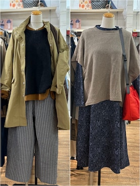 「one'sterrace（ワンズテラス）のアイテム」を使った、idkさん（レディース・158cm）の秋コーディネート
