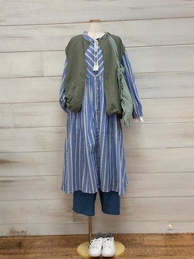 「grove（グローブ）のアイテム（帽子）」を使った、idkさん（レディース・158cm）の春コーディネート