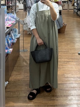 「one'sterrace（ワンズテラス）のアイテム」を使った、idkさん（レディース・158cm）の春コーディネート
