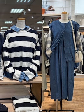 「one'sterrace（ワンズテラス）のアイテム」を使った、idkさん（レディース・158cm）の春コーディネート