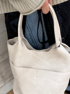 「one'sterrace（ワンズテラス）のアイテム」を使った、idkさん（レディース・158cm）の春コーディネート