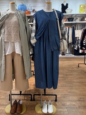 「one'sterrace（ワンズテラス）のアイテム」を使った、idkさん（レディース・158cm）の春コーディネート