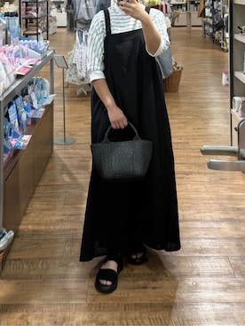 「one'sterrace（ワンズテラス）のアイテム（トートバッグ）」を使った、idkさん（レディース・158cm）の春コーディネート