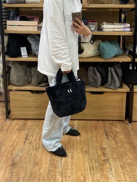 「one'sterrace（ワンズテラス）のアイテム（トートバッグ）」を使った、idkさん（レディース・158cm）の秋コーディネート