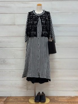 「one'sterrace（ワンズテラス）のアイテム」を使った、idkさん（レディース・158cm）の春コーディネート