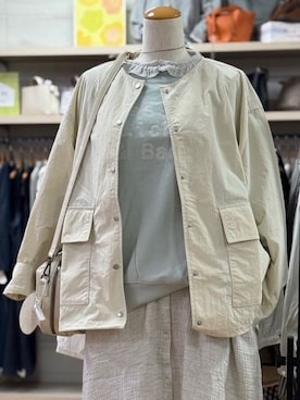 「one'sterrace（ワンズテラス）のアイテム」を使った、idkさん（レディース・158cm）の春コーディネート