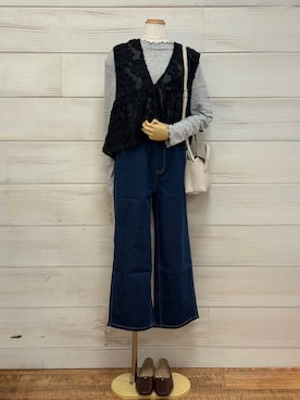 idkさん(レディース・158cm)の秋コーディネート