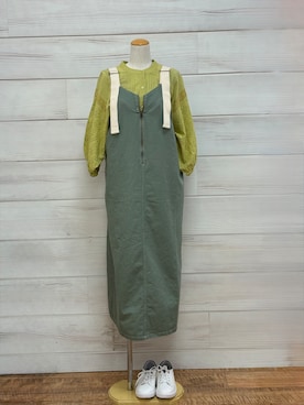 「one'sterrace（ワンズテラス）のアイテム」を使った、idkさん（レディース・158cm）の春コーディネート