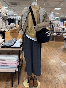 idkさん（レディース・158cm）の冬コーディネート