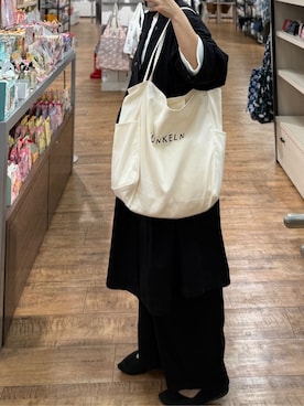 「one'sterrace（ワンズテラス）のアイテム（トートバッグ）」を使った、idkさん（レディース・158cm）の春コーディネート