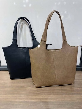 「one'sterrace（ワンズテラス）のアイテム（トートバッグ）」を使った、idkさん（レディース・158cm）の冬コーディネート