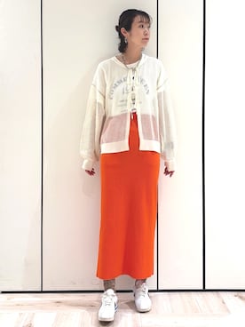 𝗦𝗔𝗧𝗢𝗠𝗜さん(レディース・165cm)の春コーディネート