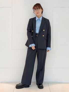 4410さん(レディース・160cm)の冬コーディネート