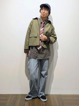 4410さん(レディース・160cm)の秋コーディネート