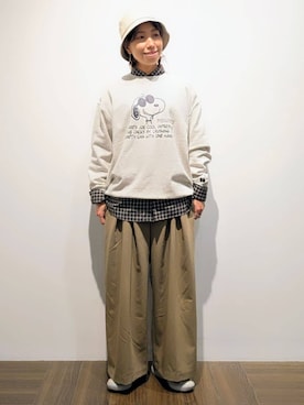 4410さん(レディース・160cm)の秋コーディネート