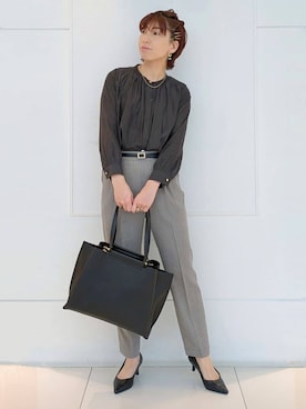 4410さん(レディース・160cm)の春コーディネート