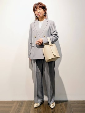4410さん(レディース・160cm)の春コーディネート