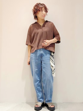 「OPAQUE.CLIP（オペークドットクリップ）のアイテム」を使った、4410さん（レディース・160cm）の夏コーディネート
