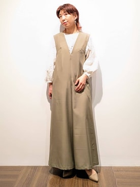 「THE SHOP TK （ザ ショップ ティーケー ）のアイテム」を使った、4410さん（レディース・160cm）の春コーディネート