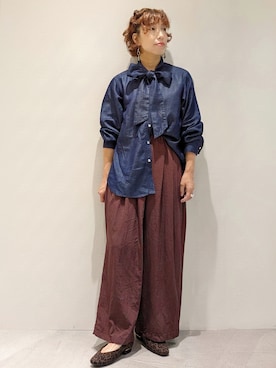 4410さん(レディース・160cm)の秋コーディネート