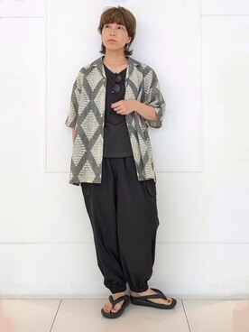 4410さん(レディース・160cm)の夏コーディネート