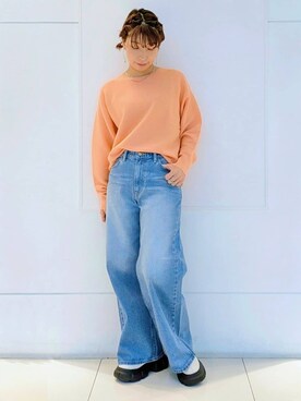 4410さん(レディース・160cm)の冬コーディネート