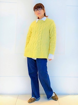 4410さん（レディース・160cm）の冬コーディネート