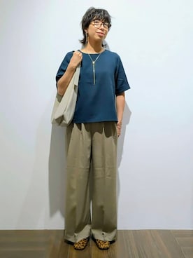 4410さん（レディース・160cm）の秋コーディネート