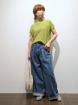 4410さん(レディース・160cm)の春コーディネート