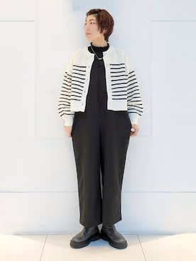 4410さん(レディース・160cm)の春コーディネート