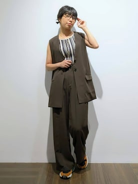 4410さん(レディース・160cm)の秋コーディネート