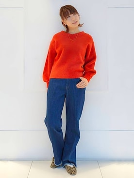 4410さん(レディース・160cm)の冬コーディネート