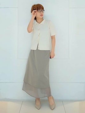 4410さん(レディース・160cm)の春コーディネート