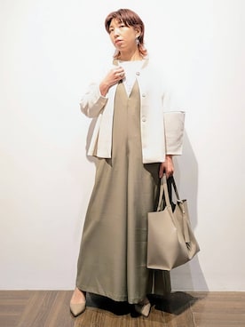 「THE SHOP TK （ザ ショップ ティーケー ）のアイテム」を使った、4410さん（レディース・160cm）の冬コーディネート