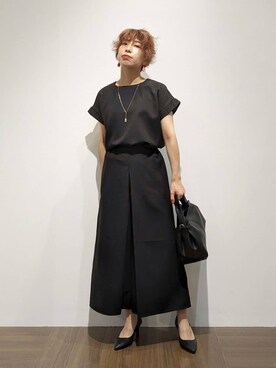 「THE SHOP TK （ザ ショップ ティーケー ）のアイテム（パンプス）」を使った、4410さん（レディース・160cm）の夏コーディネート