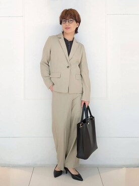 「THE SHOP TK （ザ ショップ ティーケー ）のアイテム（パンプス）」を使った、4410さん（レディース・160cm）の春コーディネート