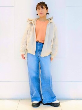 4410さん(レディース・160cm)の冬コーディネート