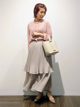 4410さん(レディース・160cm)の春コーディネート