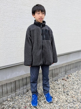 4410さん（キッズ・132cm）の冬コーディネート