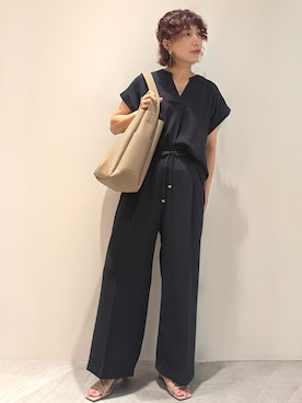 「OPAQUE.CLIP（オペークドットクリップ）のアイテム」を使った、4410さん（レディース・160cm）の夏コーディネート