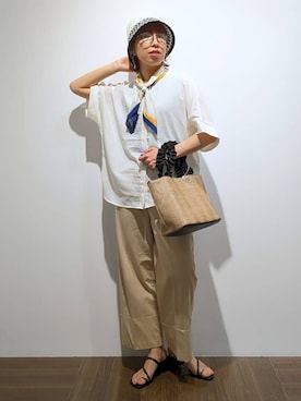 4410さん(レディース・160cm)の夏コーディネート